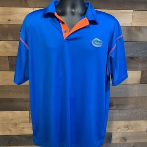 Florida Gators branded dry fit style polo